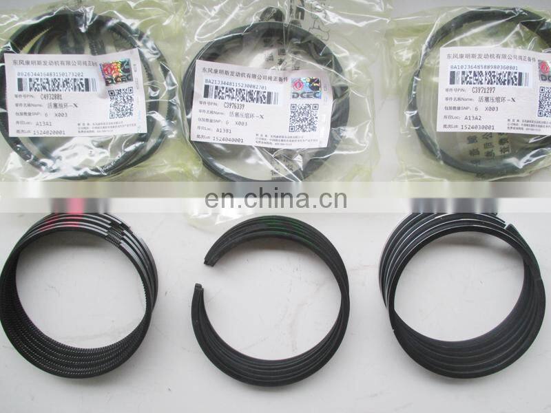 Genuine ISDE Diesel Engine Piston Ring 4955169 With Good Price