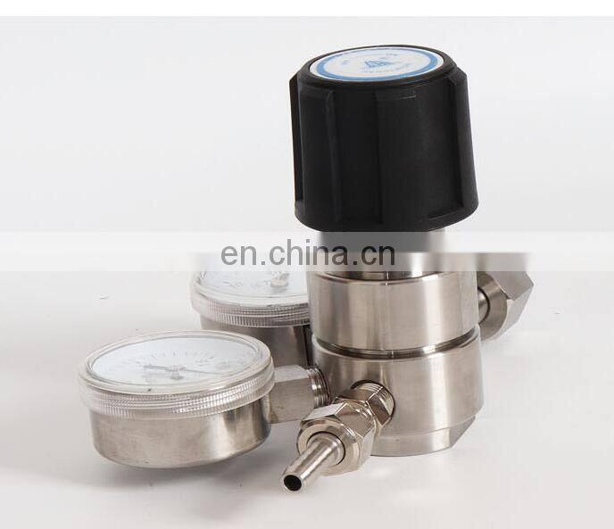 Gas pressure reducing valve sulfur dioxide hydrogen chloride pressure reducer