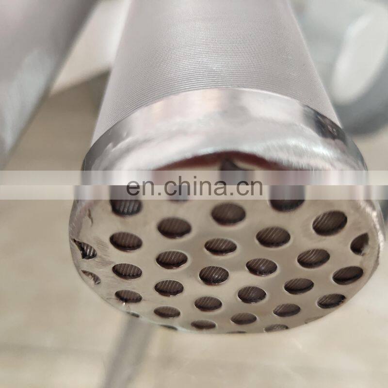 cellular stainless steel candle type strainer filter element