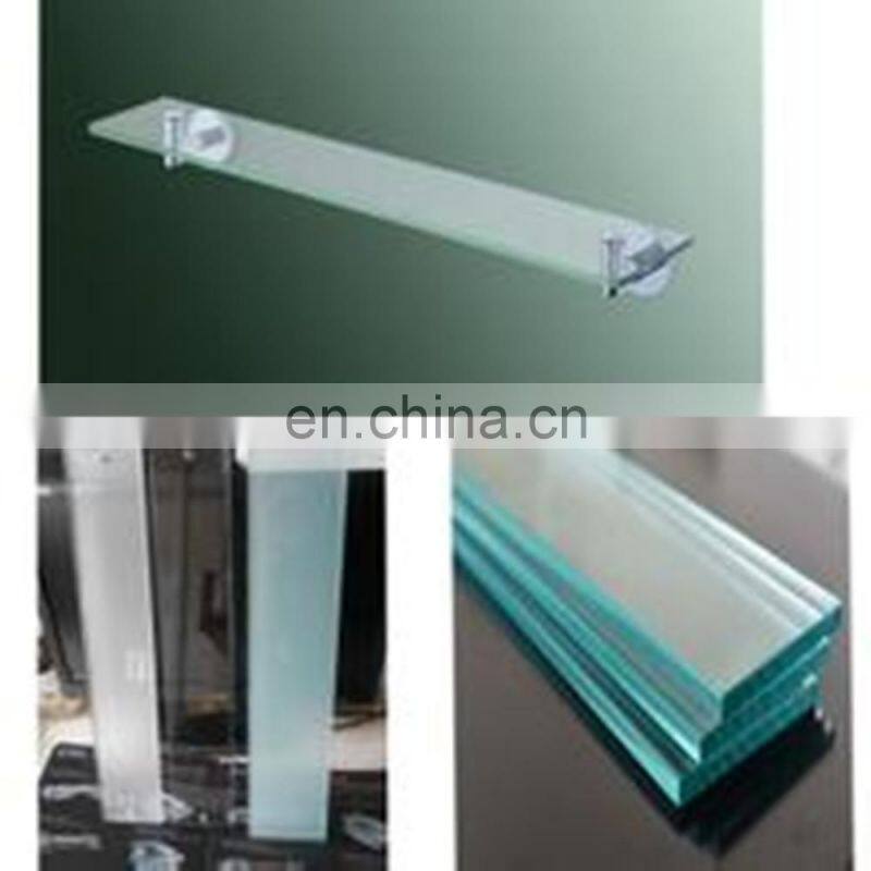 4-12mm tempered safety Glass shelf high quality glass shelf brackets