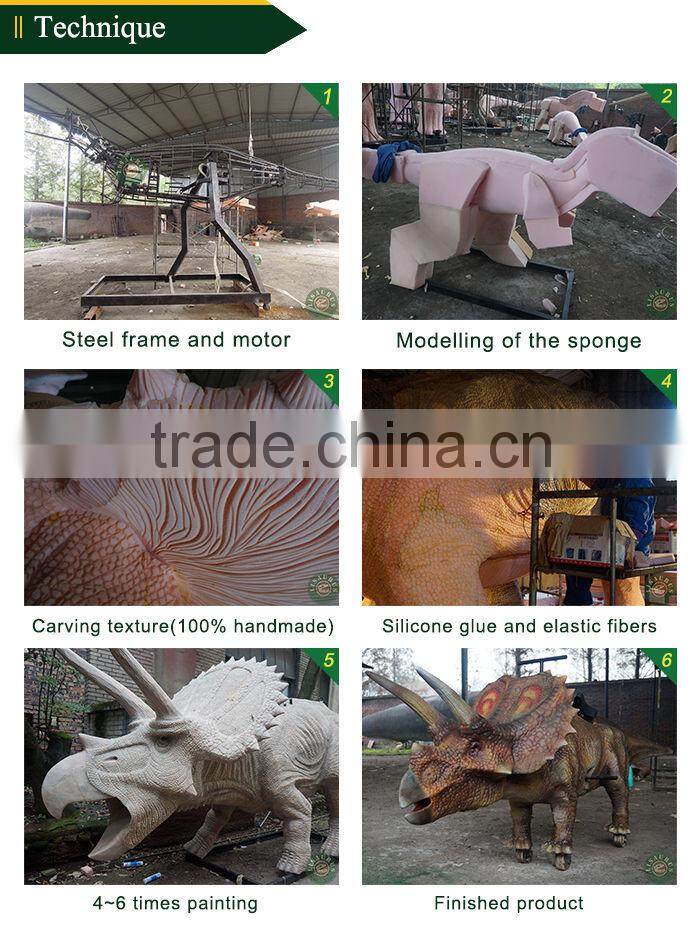 Lisaurus-J Latest Reptile park animatronic animal