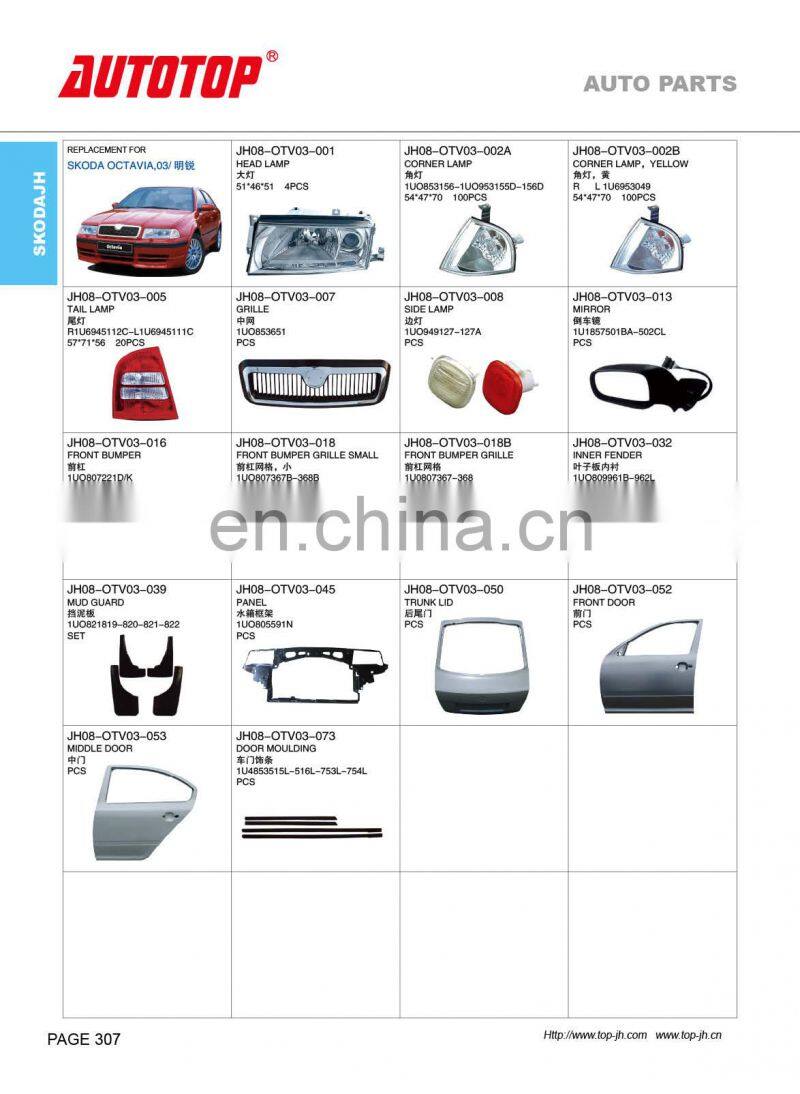 CARVAL/JH/AUTOTOP AUTO PARTS FOR SKODA OCTAVIA 05/03