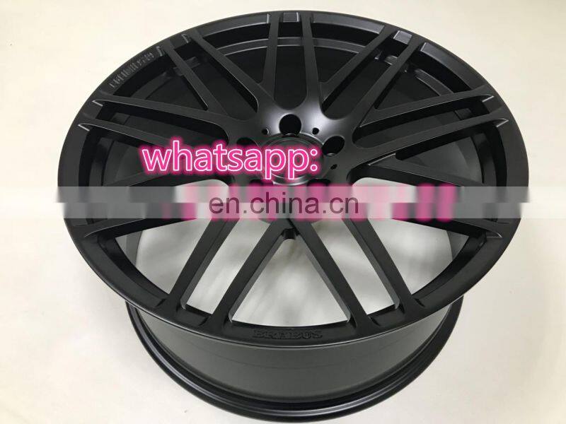 G class w463 B style forged steel material Black color wheels fit for G63 G65 G500 G55 G900 22 inches Automobile hub