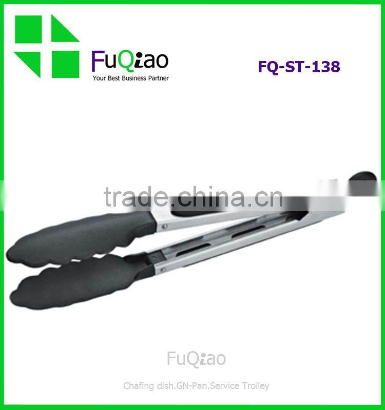 Cooking Tools Stainless steel metal BBQ Salad Food Tong