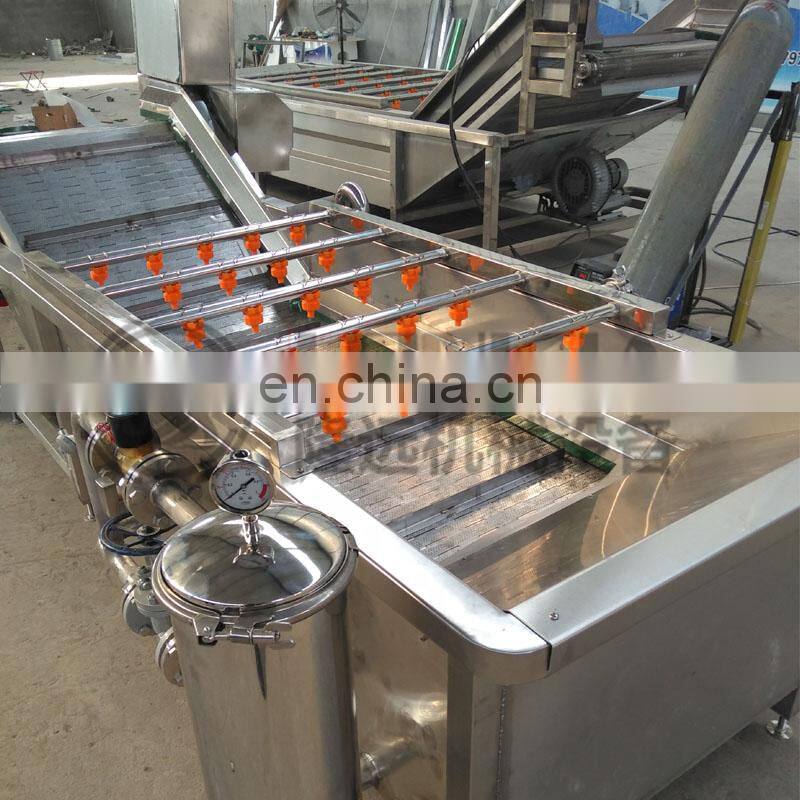 Best Price Fresh Fruit Mango Apple Cleaning Machine Air Bubble Vegetable Washing Machine
