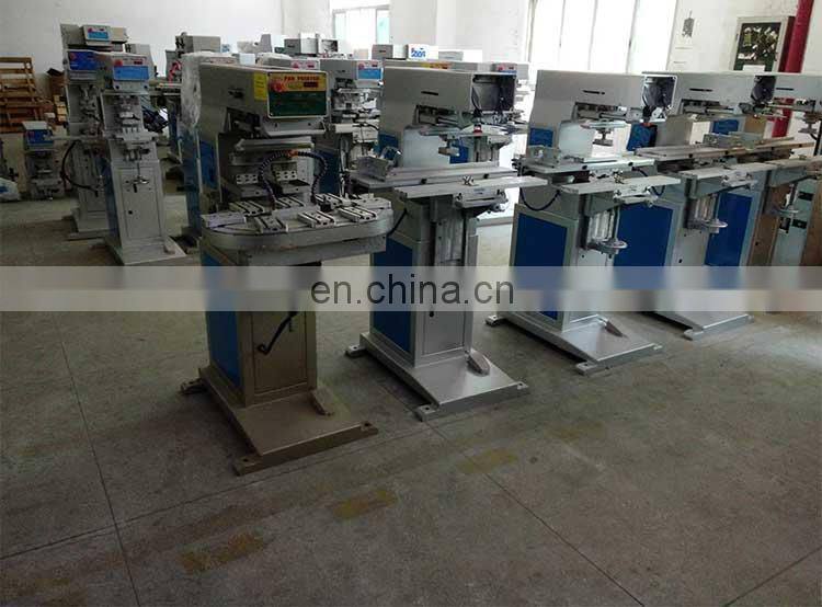1 color full automatic pad printer bull printing machine with pad clean system and ir tunnel
