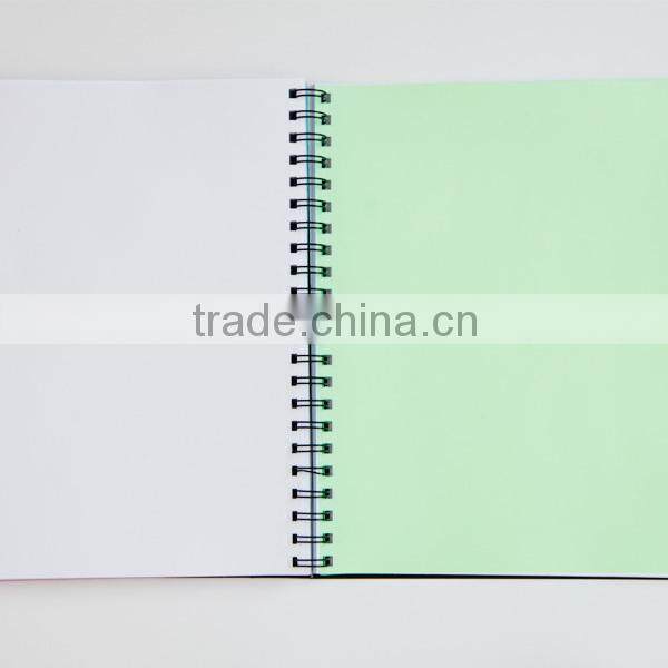 custom printed perforated notebook spiral paper