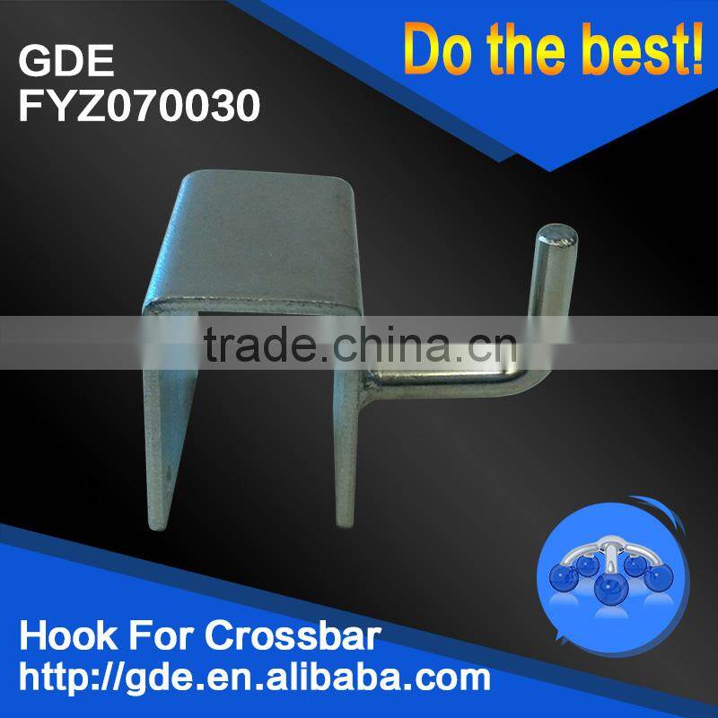 Top grade display hook for rectangle tube