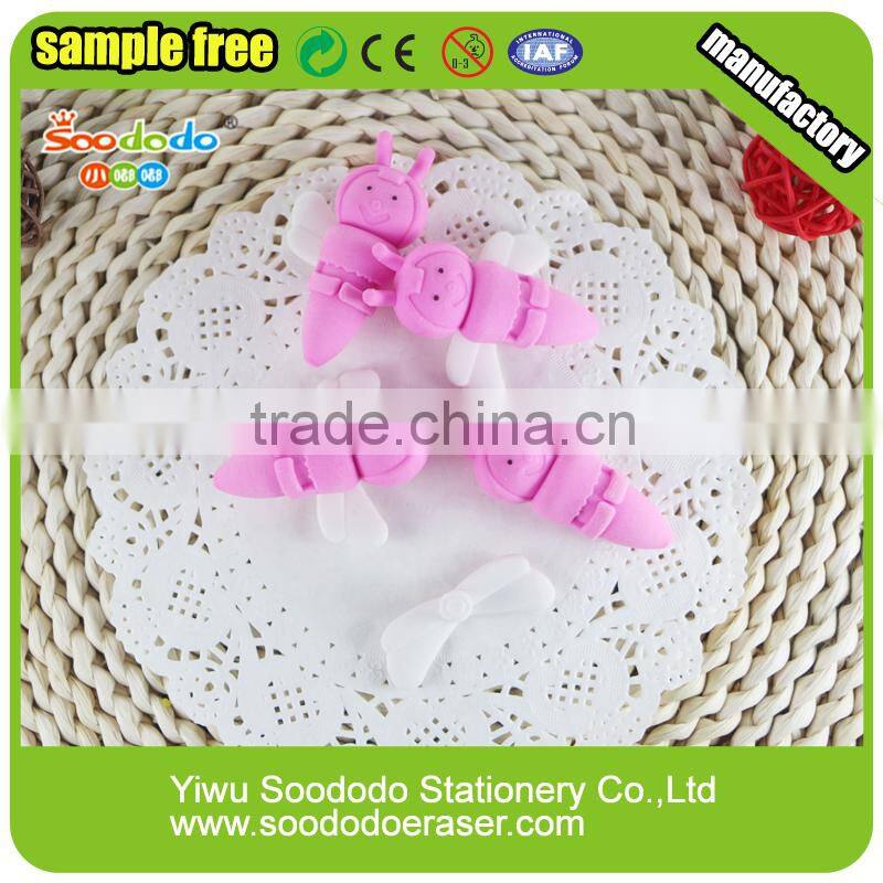 3D Japanese eraser Bee shape eraser