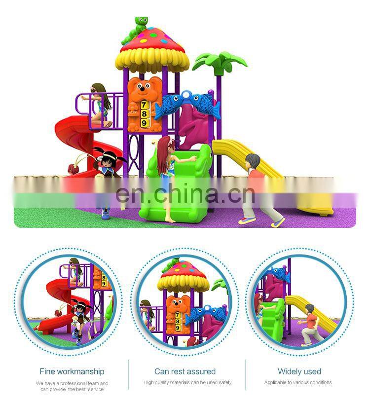 Outdoor playground sets children amusement park slide equipment