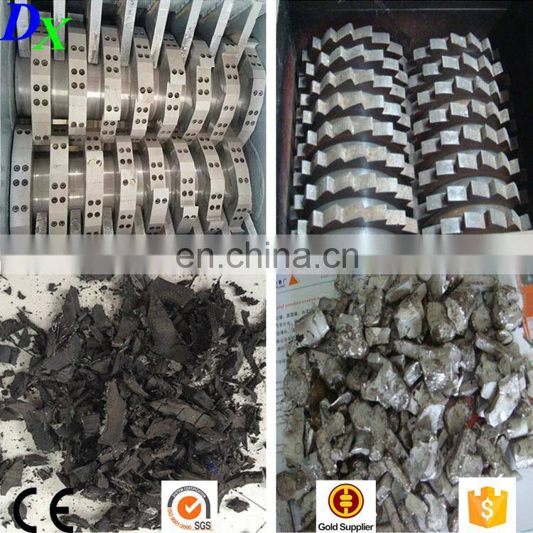 Aluminum can recycling machine for crushing iron rod,bicycle,cans in large capacity and good price