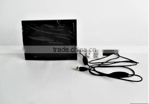 Amplified Indoor HDTV Antenna for UHF/VHF, Handsome Thin Flat Design Fits Your Home Decor