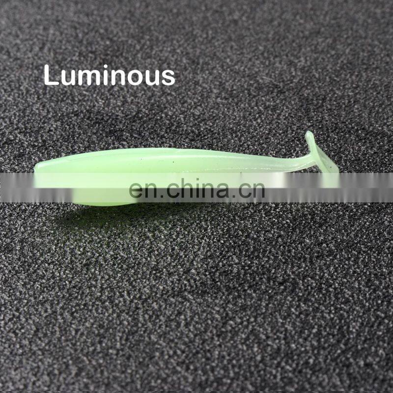 JOHNCOO Plastic 5cm 1.2g Trout Lures Live Baits Worms Soft Fish Lure for Fish