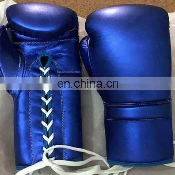 Fashion PU Leather Boxing Gloves for Training Martial Arts New Black Red OEM Logo Thai Color Material Adults People Origin Type