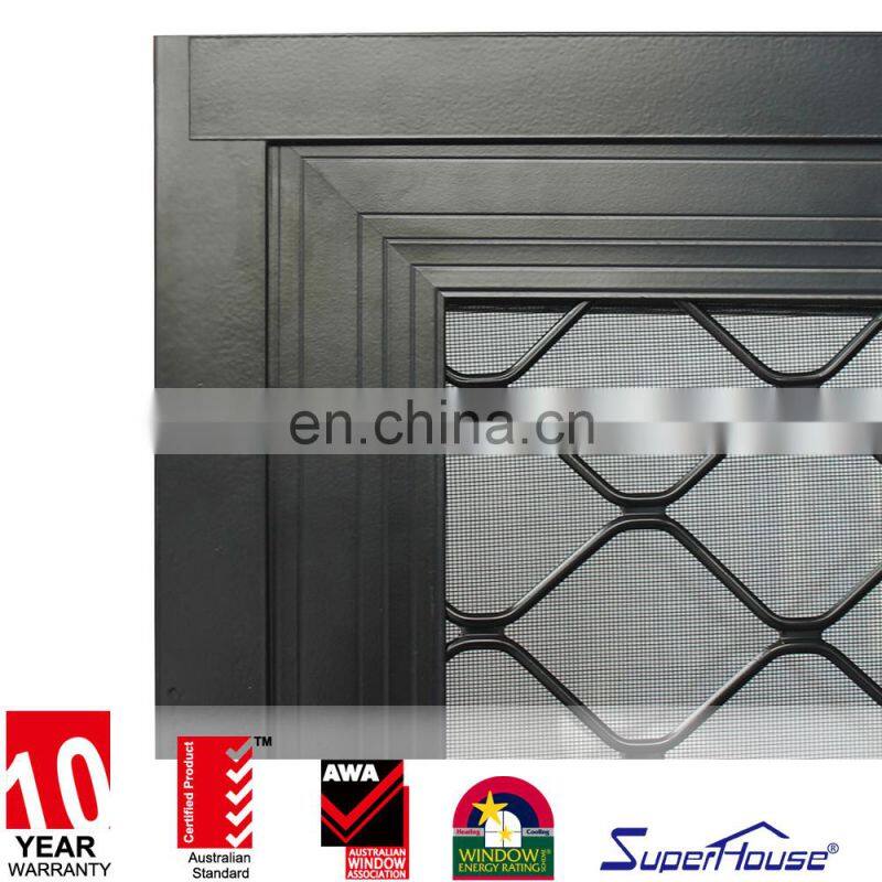 Superhouse Windows And Doors Window Grills Aluminium Aluminum Alloy Horizontal Design For Sliding Windows