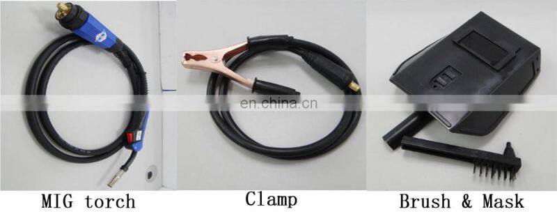 MIG-110AC Electric Co2 Welding Machine Price Maquina Soldadura Mig De Soldar Power Supplies Metal and Plastic Negotiable 15.7KG