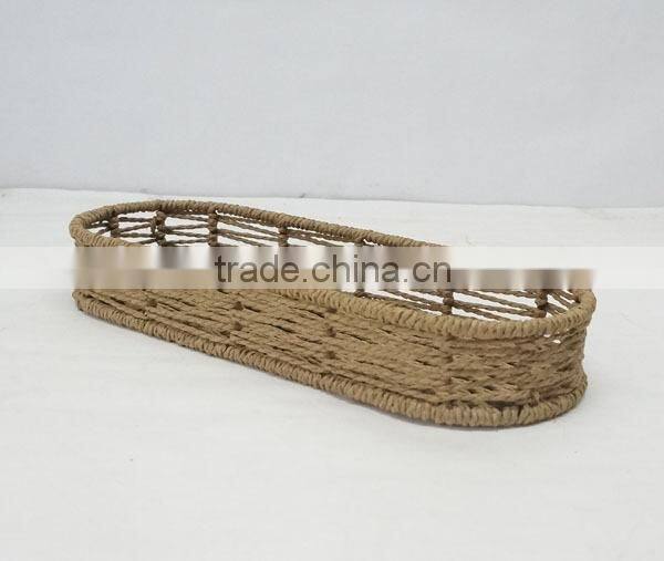 small handmade paper basket