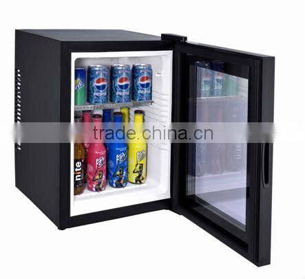 home use ammonia refrigeration mini bar fridge in black