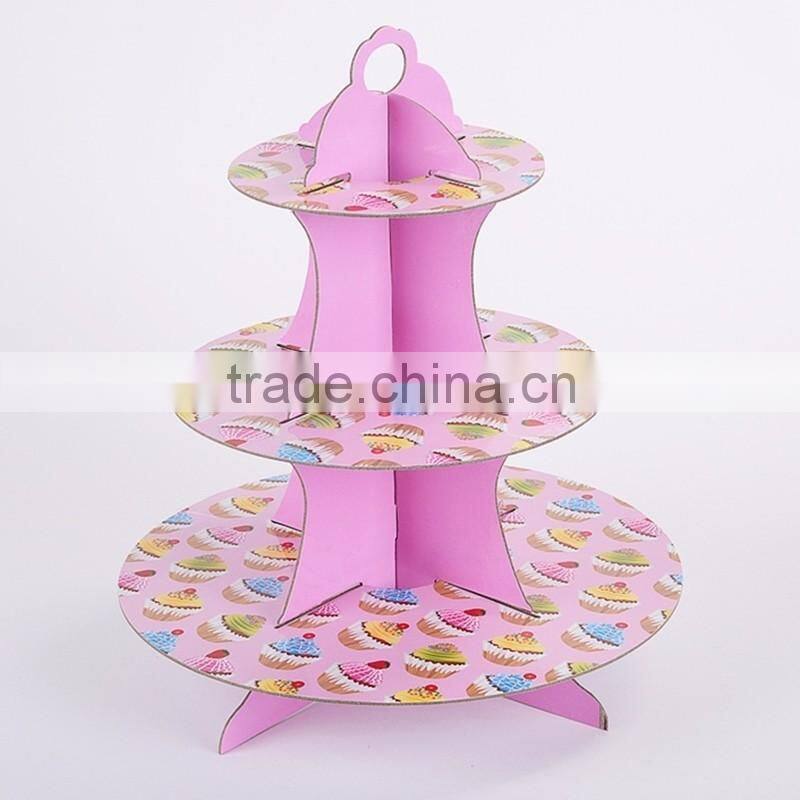 Chinese factory supplier high end store printing cardboard promotion display shelf