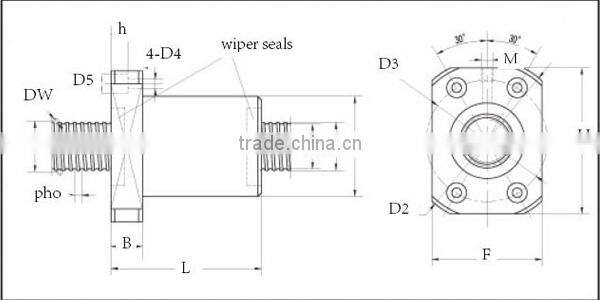 High Precision Ball Screw Type Linear Motion JF series