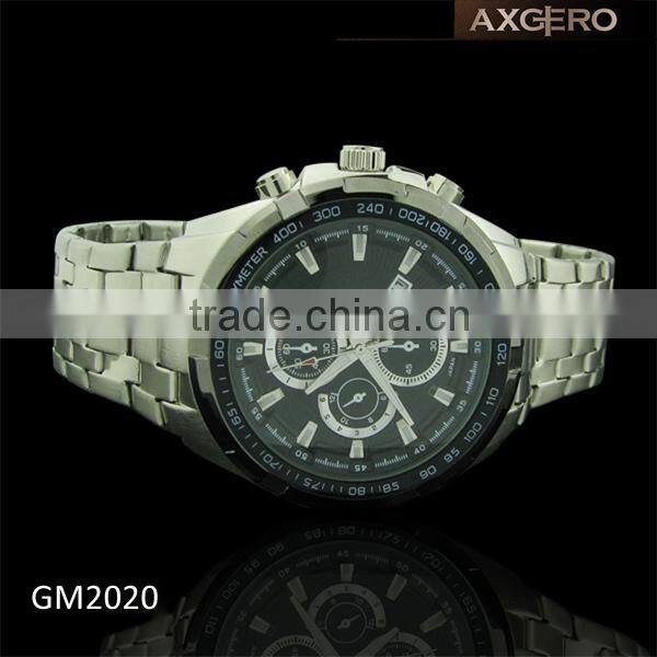 stainless steel japan movement quartz watch sr626sw