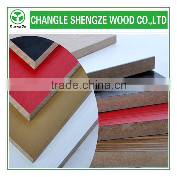 high quantity cheap price melamine mdf from factory
