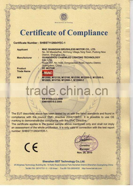 Mac 48v 2000w motor 3000rpm