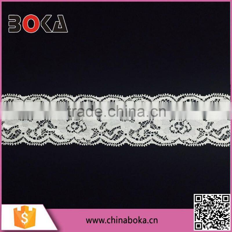 factory direct selling sexy nylon spandex lace trimming for decoration