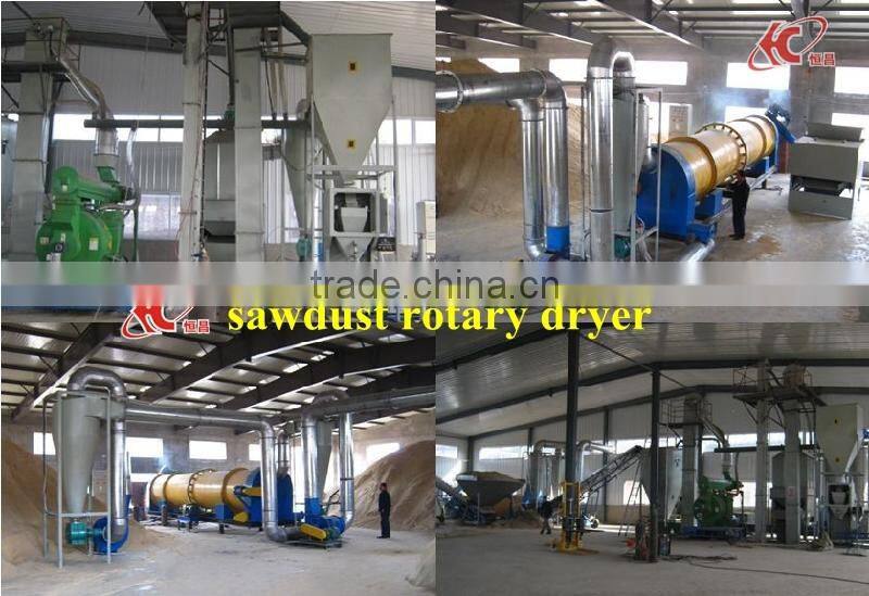 High efficiency drying machine Sawdust Rotary Dryer
