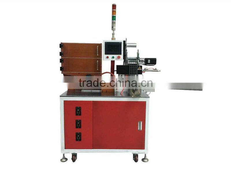 insulation paper sticking machine for 18650 automation 18650 insulating paper sticker