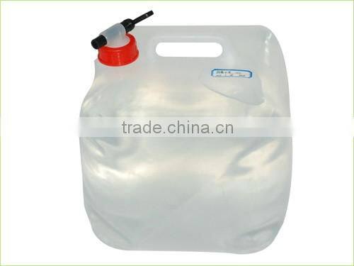 Food Grade PE Collapsible Water Carrier for Drinking Water