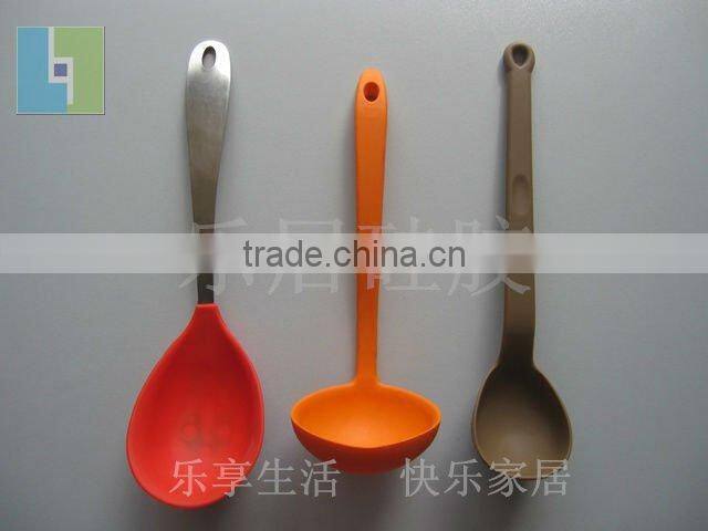 silicone baby spoon