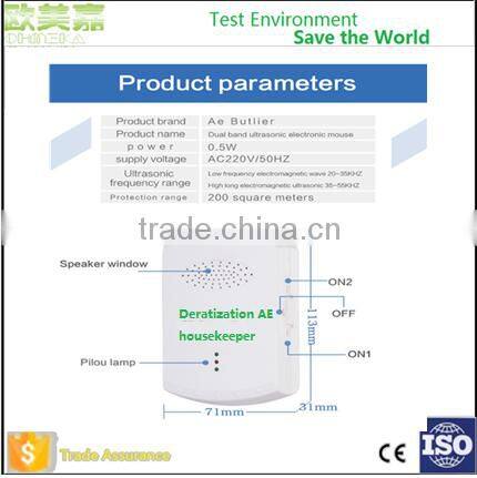 Professional High-tech electromagnetic ultrasonic US /UK/AU Electrical mouse repeller&rat repeller&mice repeller for home