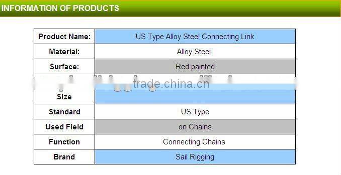 Grade 80 us Chain Connecting Link