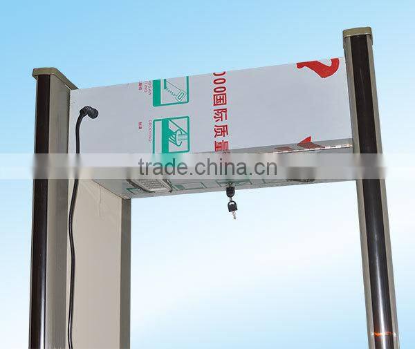 18 Zones Door Frame Archway Security Walk Through Metal Detector Gate