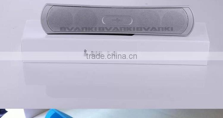 Newest Products 2016 Bar Shaped High Definition Sound New Portable Mini Bluetooth Speaker Music Bluetooth Speaker