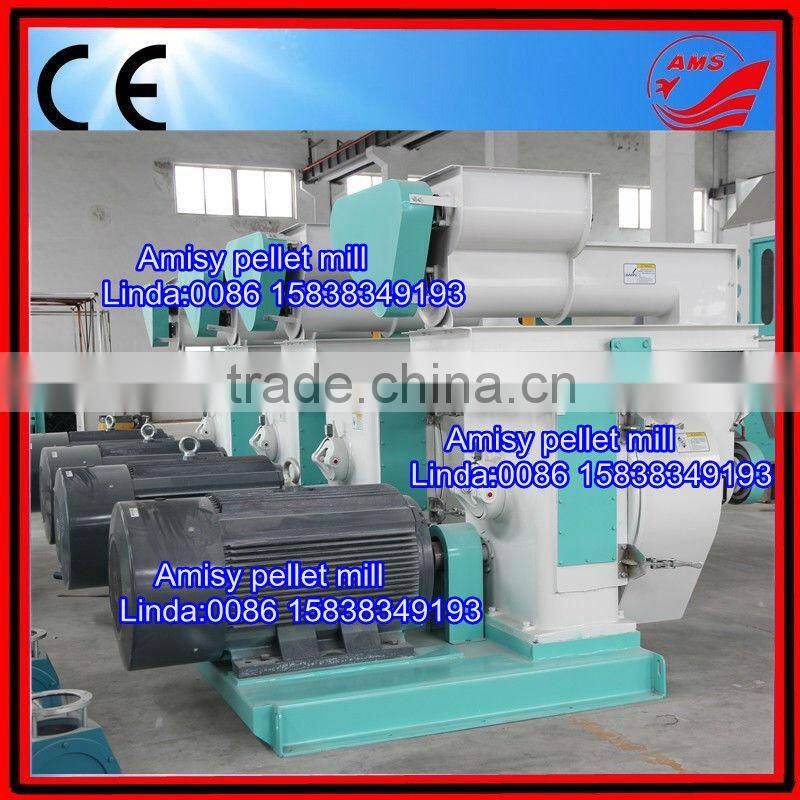 CE Ring Die wood sawdust pelletizer machine for sale
