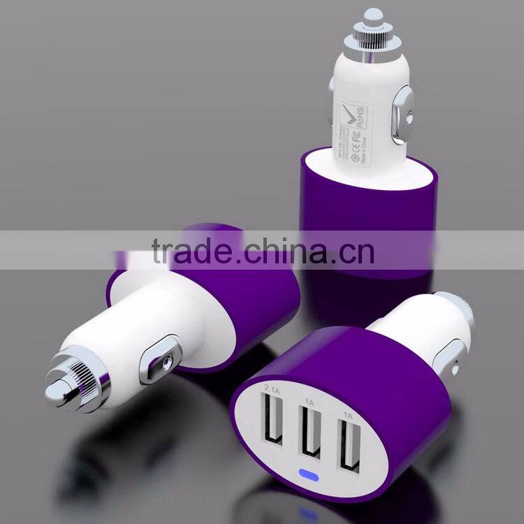 Professional high quality usb port portable car charger 12v car battery charger