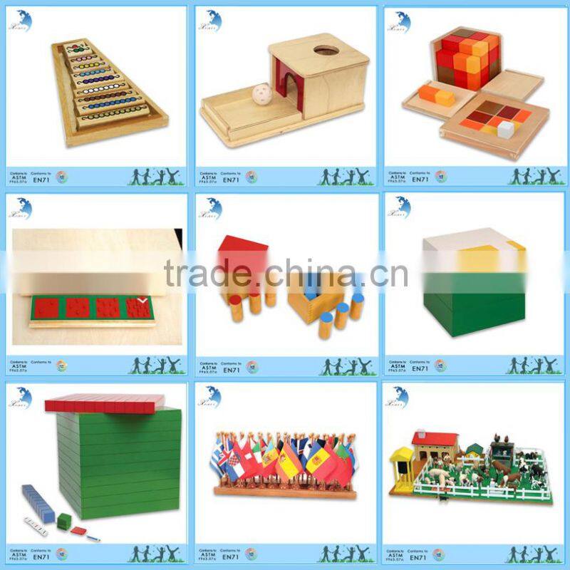 China supplier laser cutting Montessori wooden puzzle maple world map with high service