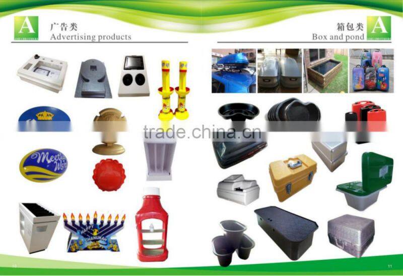 Custom shape Acrylic thermoforming plastic light box cover