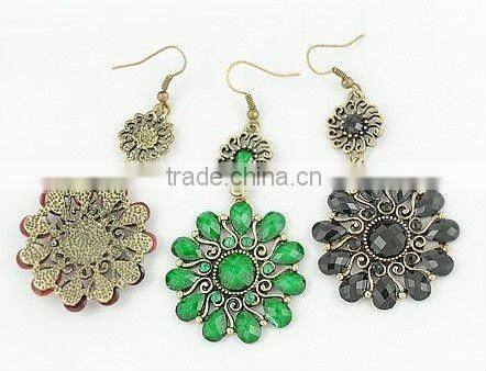rhinestone earings wholesale