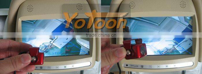 New Car Rear view camera with guard line function and CCD effect