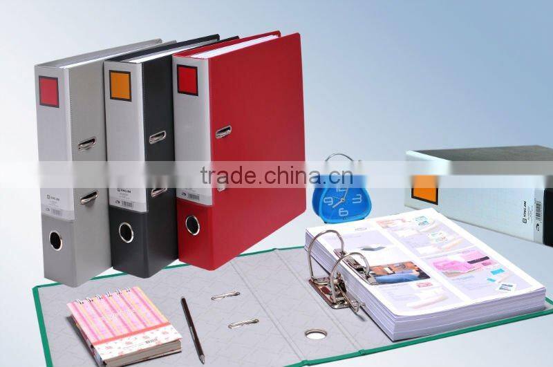 Paper Lever Arch File coverred with PP film in the exterior