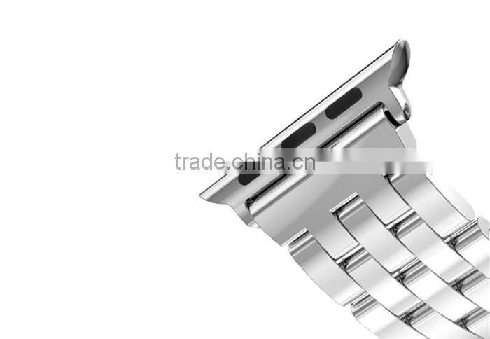 Fashion Strap For Apple Watchband Stainless Steel Bracelet