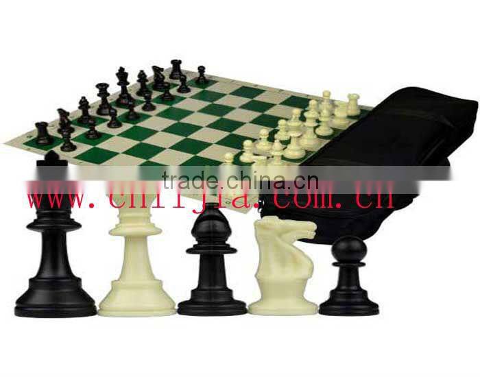 vinyl Chess Travel Game