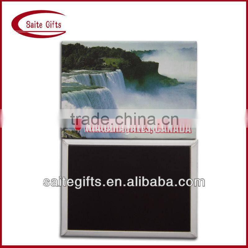 Promotional gift Tinplate fridge magnet