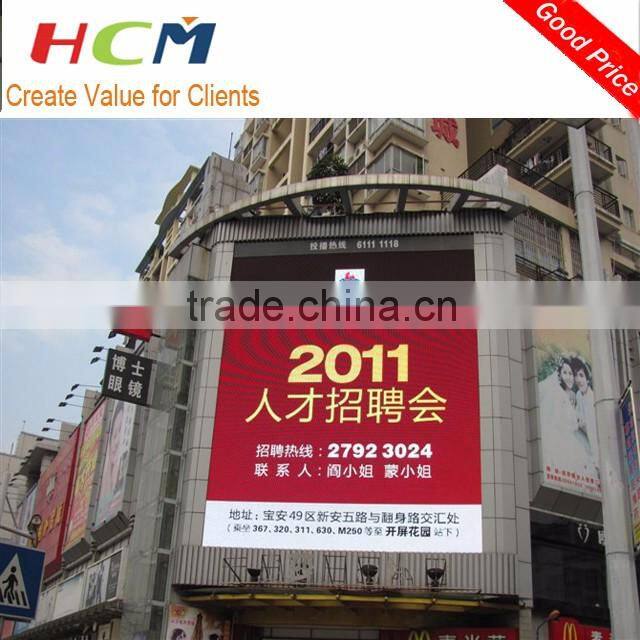 made in china outdoor led advertising video wall p6 p8 p10 display screen led price