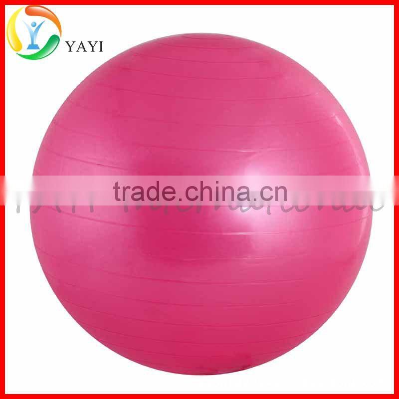Wholesale Anti Burst PVC Inflatable Yoga Exercise Ball