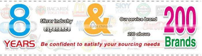 DOLE gift Promotion Stirrer/plastic drink bar stirrer