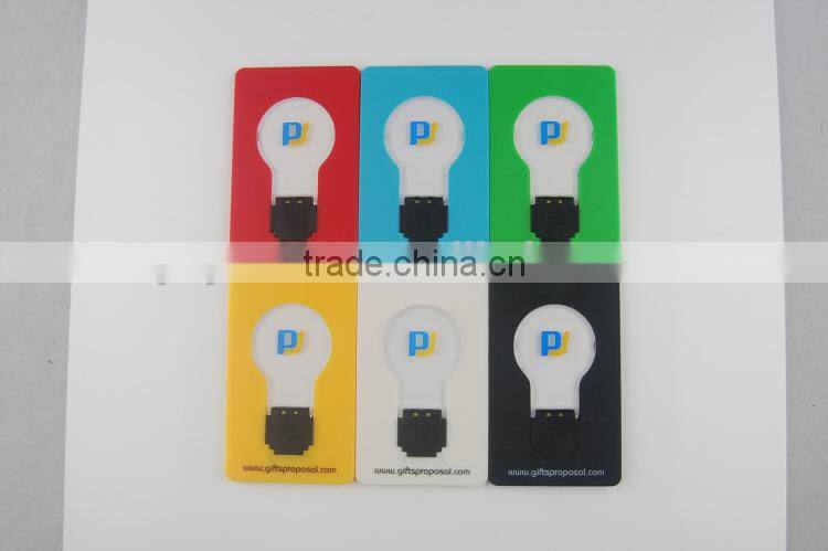 Description Portable Pocket LED Card Light Lamp put in Purse Wallet Mini Portable LED Card Night Lighting Lamp Wallet Card Pocke